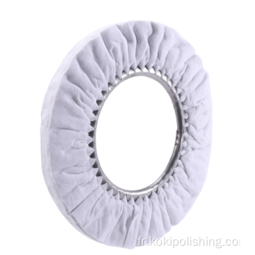 Miroir blanc roue de polissage